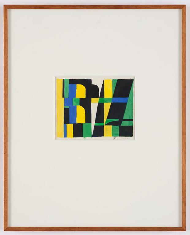Lennart Rodhe, "Kontraster".