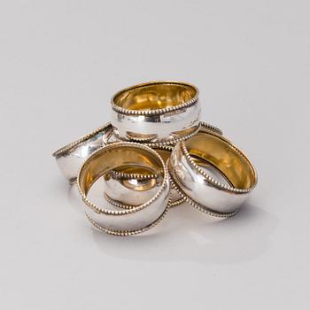A SET OF NINE FINNISH SILVER OBJECTS.