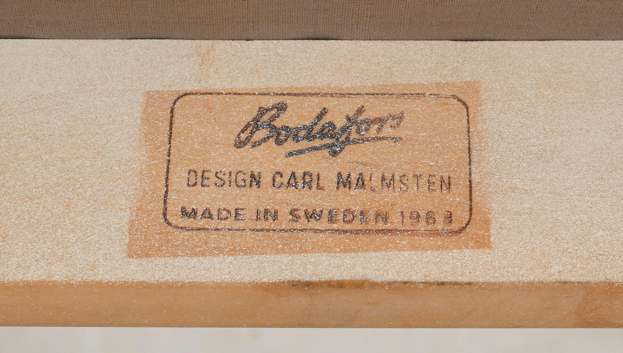 TOALETTBORD OCH STOL, "Birgitta" Carl Malmsten för Bodafors, 1960-tal.