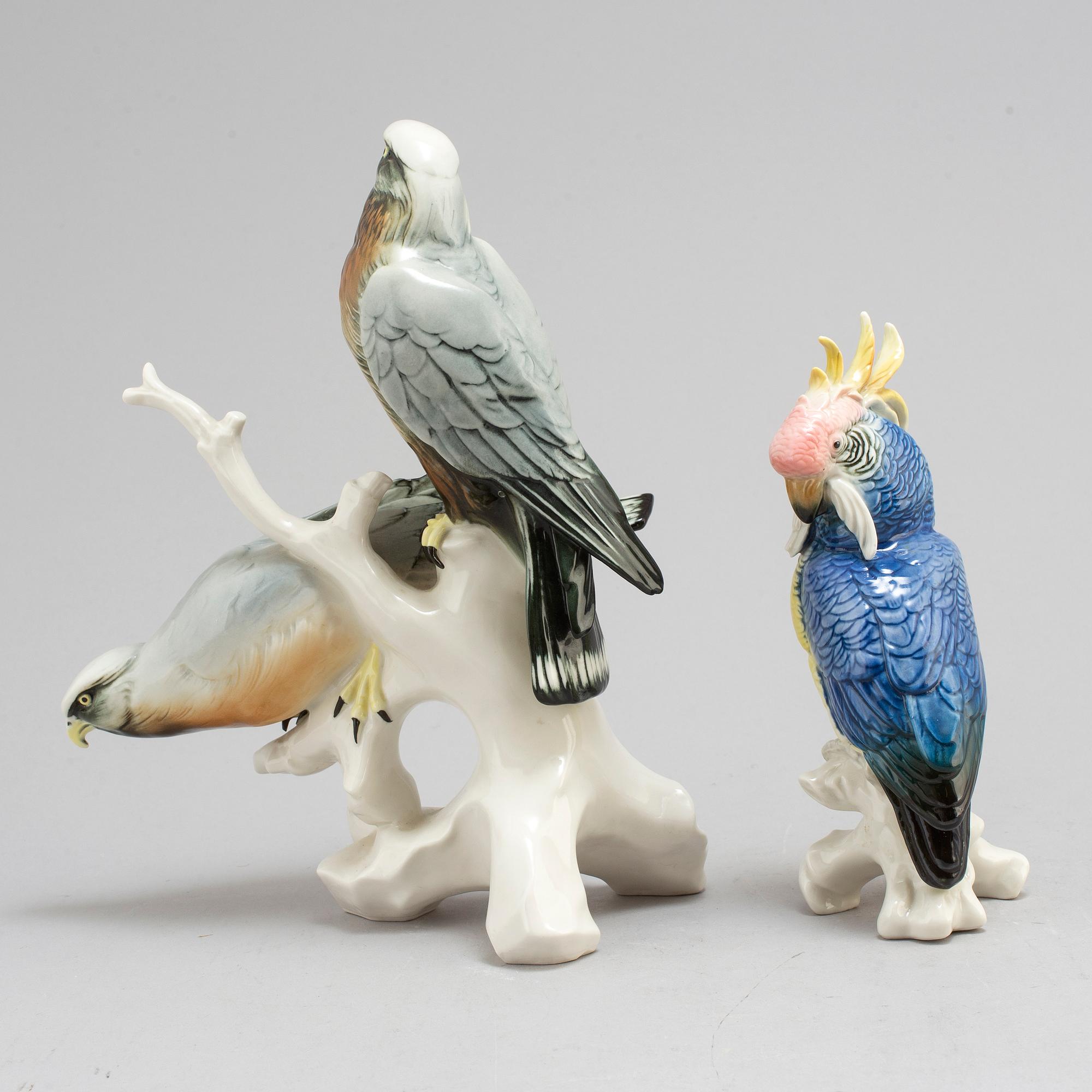 Two porcelain figurines by Karl Ens, Germany.