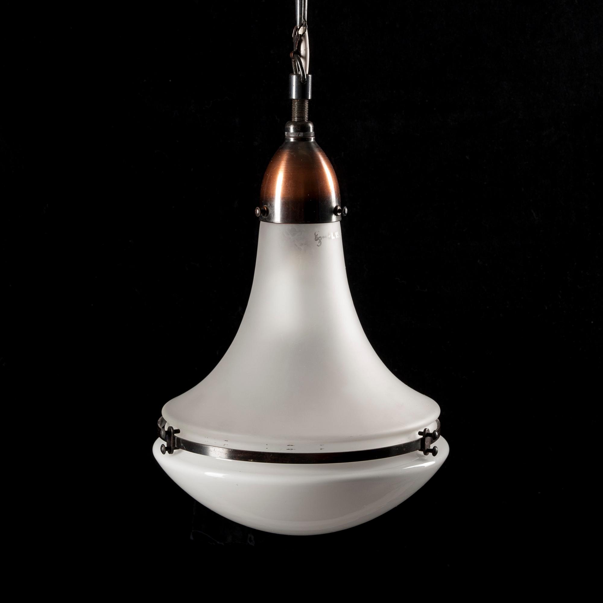 TAKLAMPA, pendant, 1900-talets slut. Tot.höjd 87 cm.