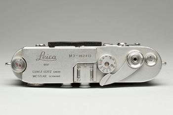 KAMERA, Leica M3, No 862832. Wetzlar, Tyskland, 1957.