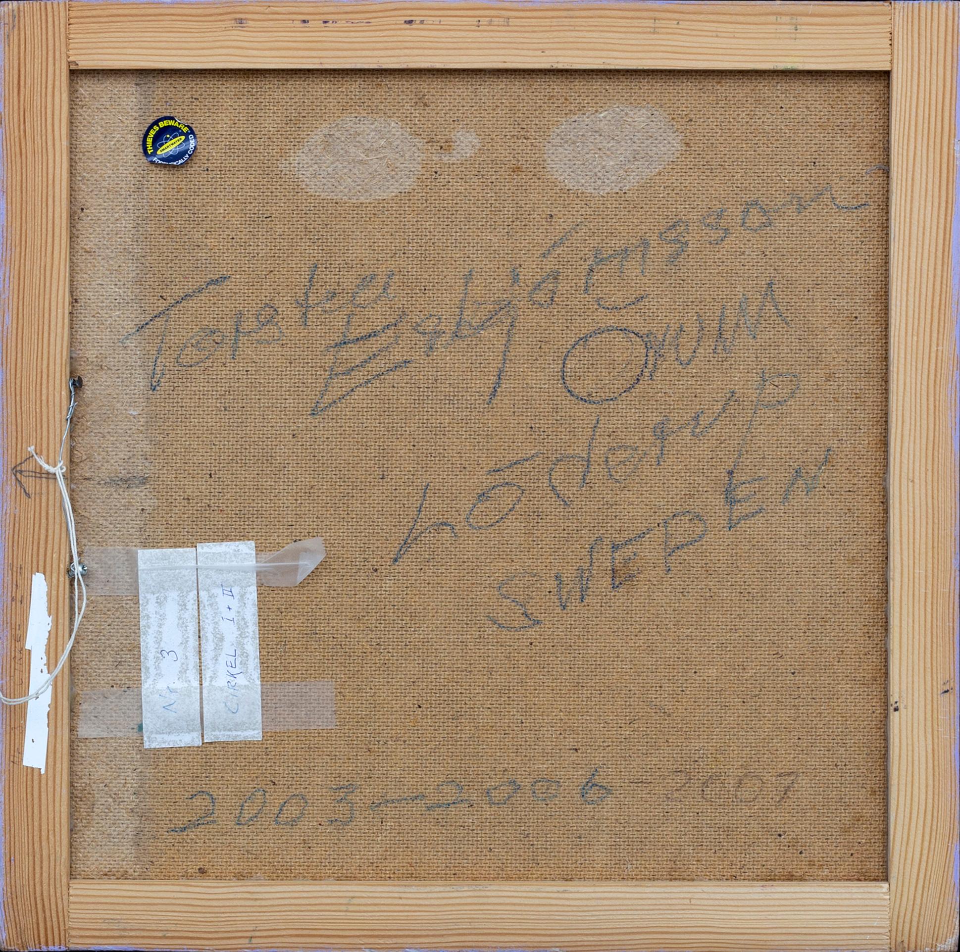 TORSTEN ESBJÖRNSSON, oil on panel,, a tergo signed 2003-2006-2007.