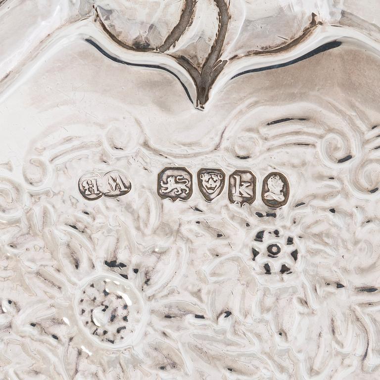 William Brown, tarjotin, sterlinghopeaa, Lontoo 1825.