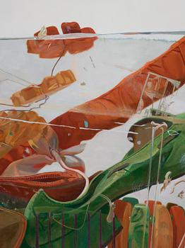 Jim Butler, oil on canvas. Signed on verso and dated -00.