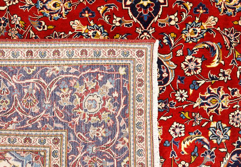 Carpet, Keshan, 290 x 194 cm.