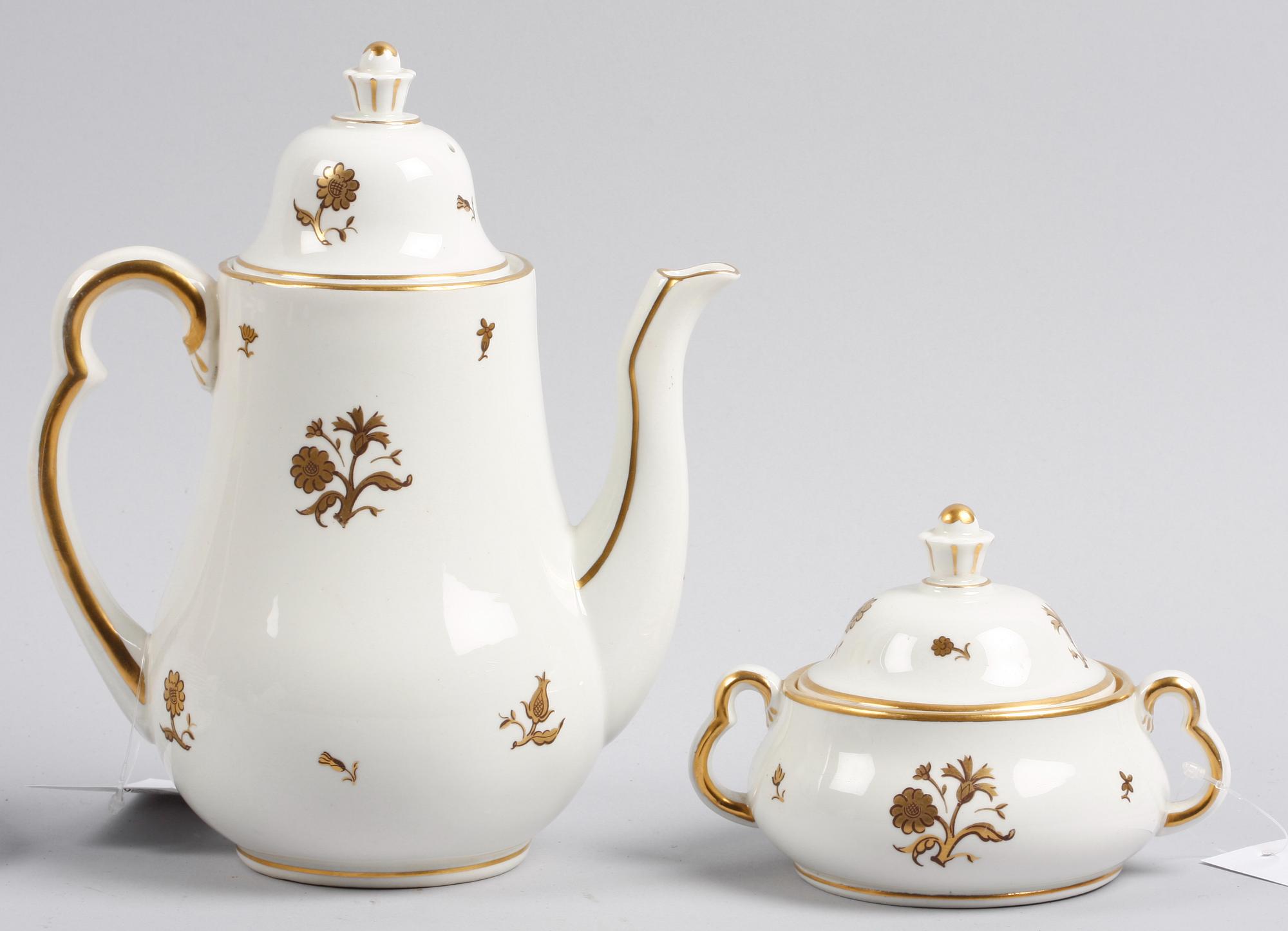 KAFFESERVIS, 14 delar. Wilhelm Kåge, "Darling", Gustavsberg.
