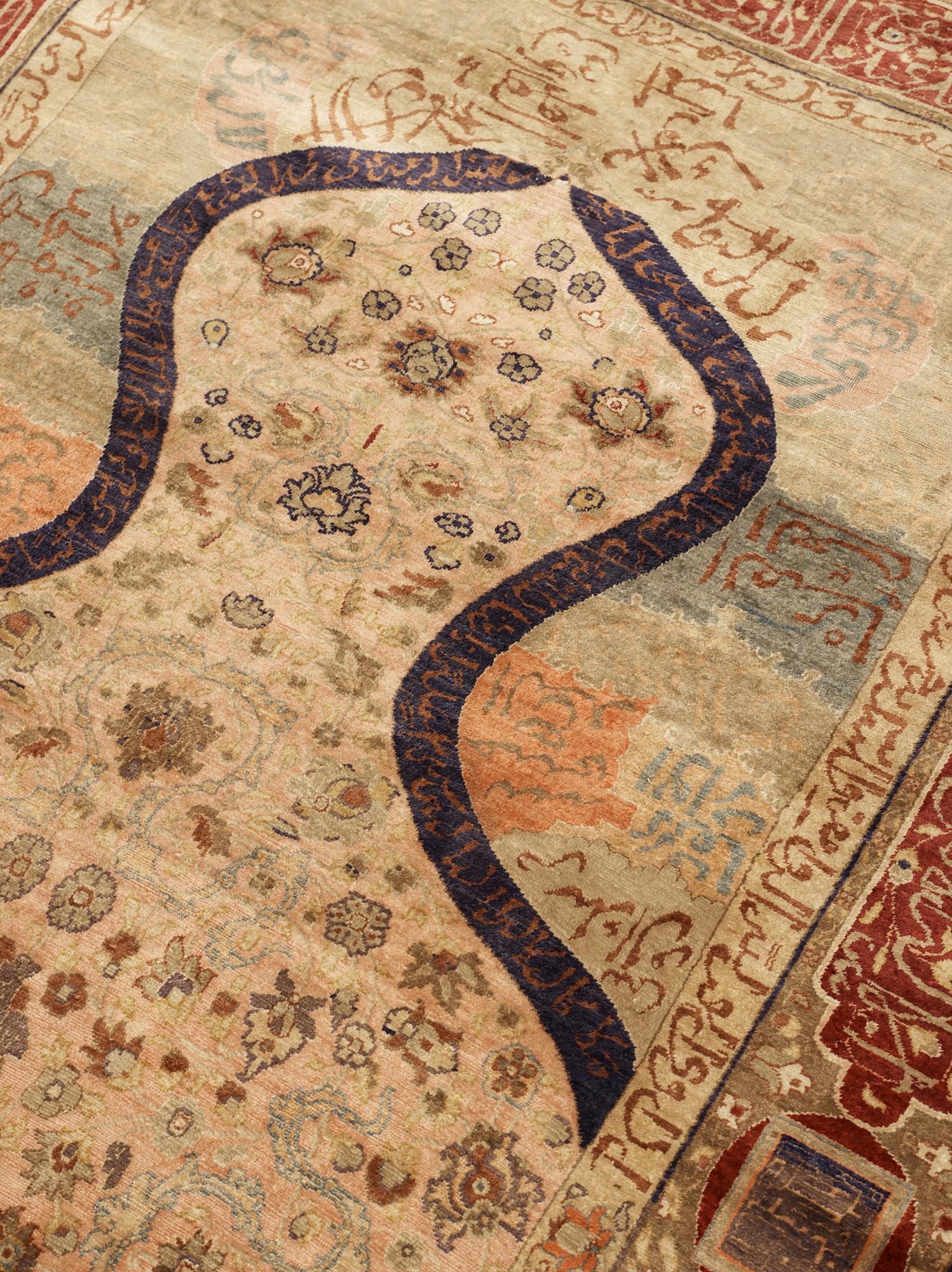 SEMI-ANTIQUE TURKISH, PROBABLY KAYSERI. 177 x 123 cm.