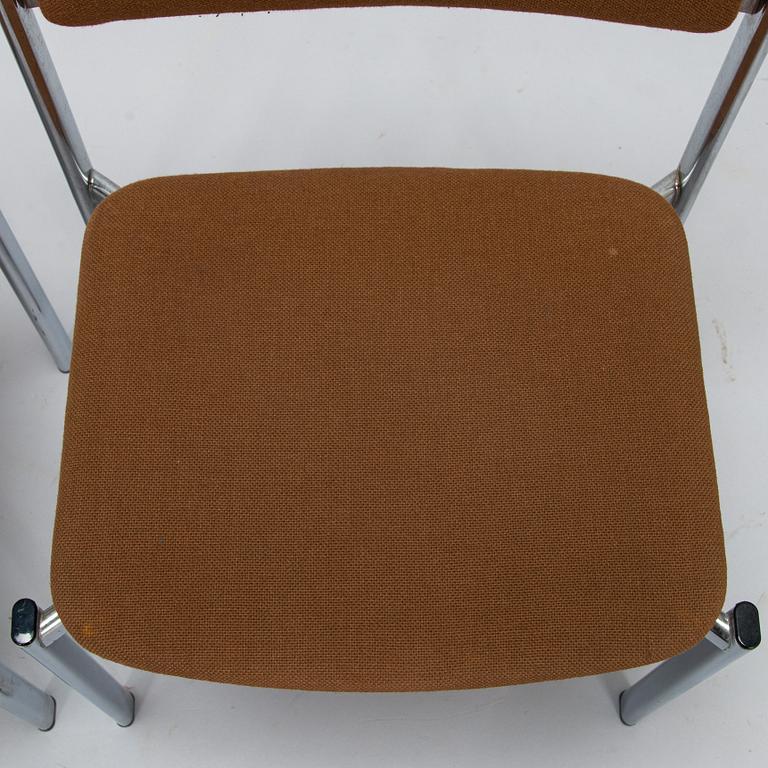 Ilmari Tapiovaara, tuoleja, 4 kpl, "Kiki" Merivaara 1970-luku.