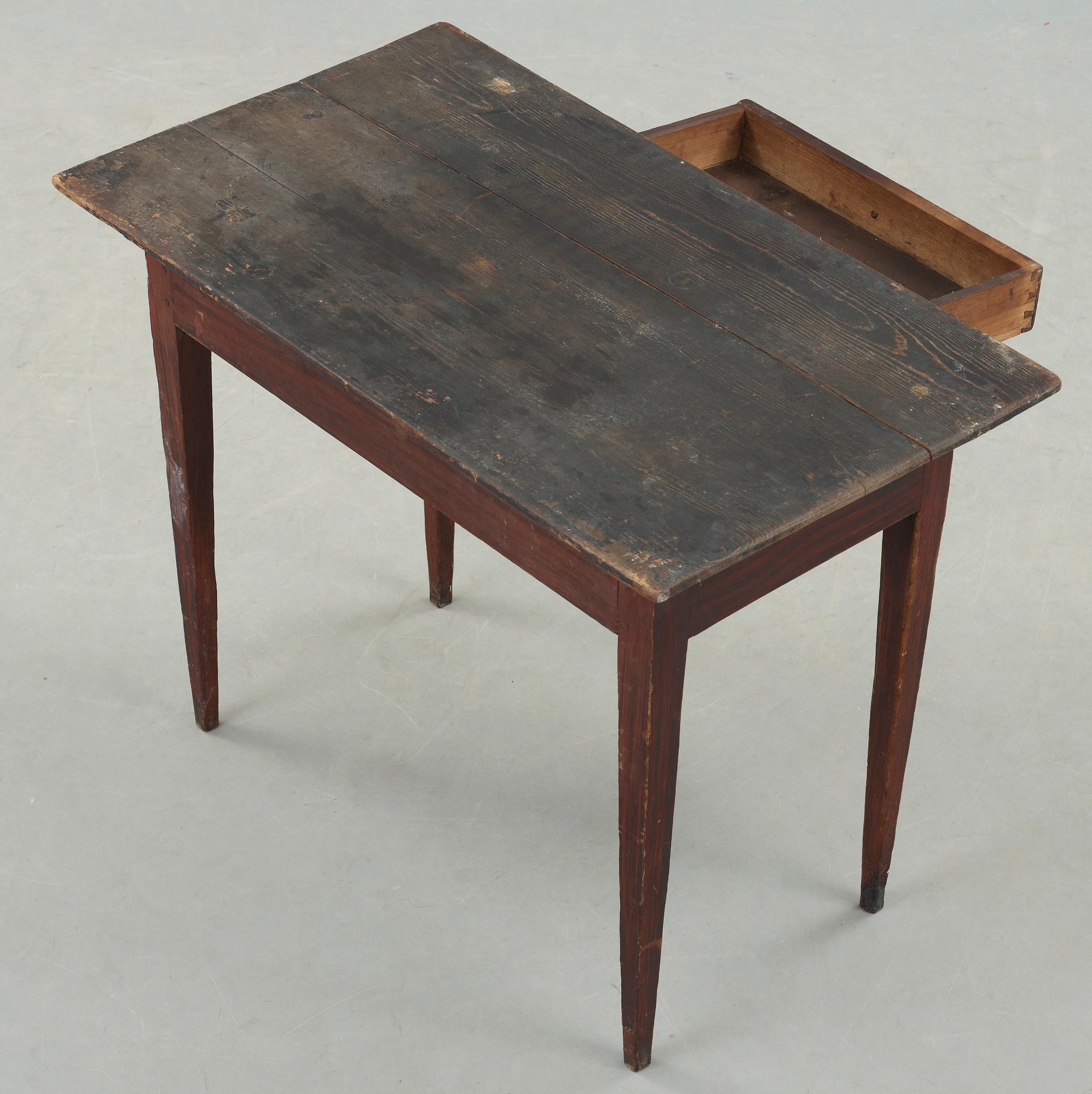 BORD, gustavianskt, 1700-talets slut.