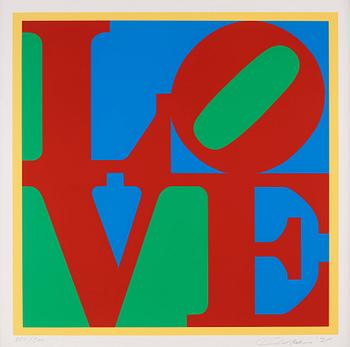 Robert Indiana, "Heliotherapy Love".