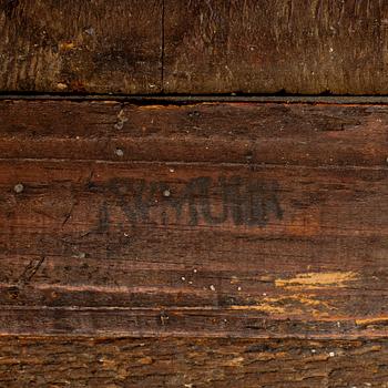SPEGEL, sengustaviansk, Isaac Wilhelm Muhr, Gävle, sign. (1779-1827).