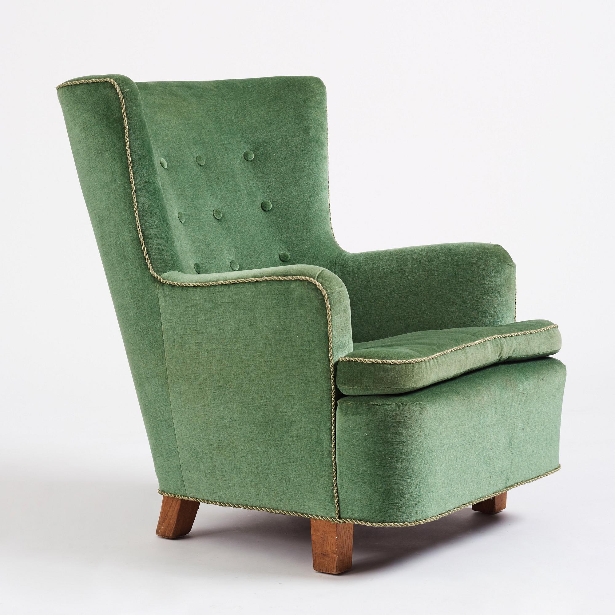Margareta Köhler, a model 'Nr 1' armchair, Futurum, Stockholm, 1930s.