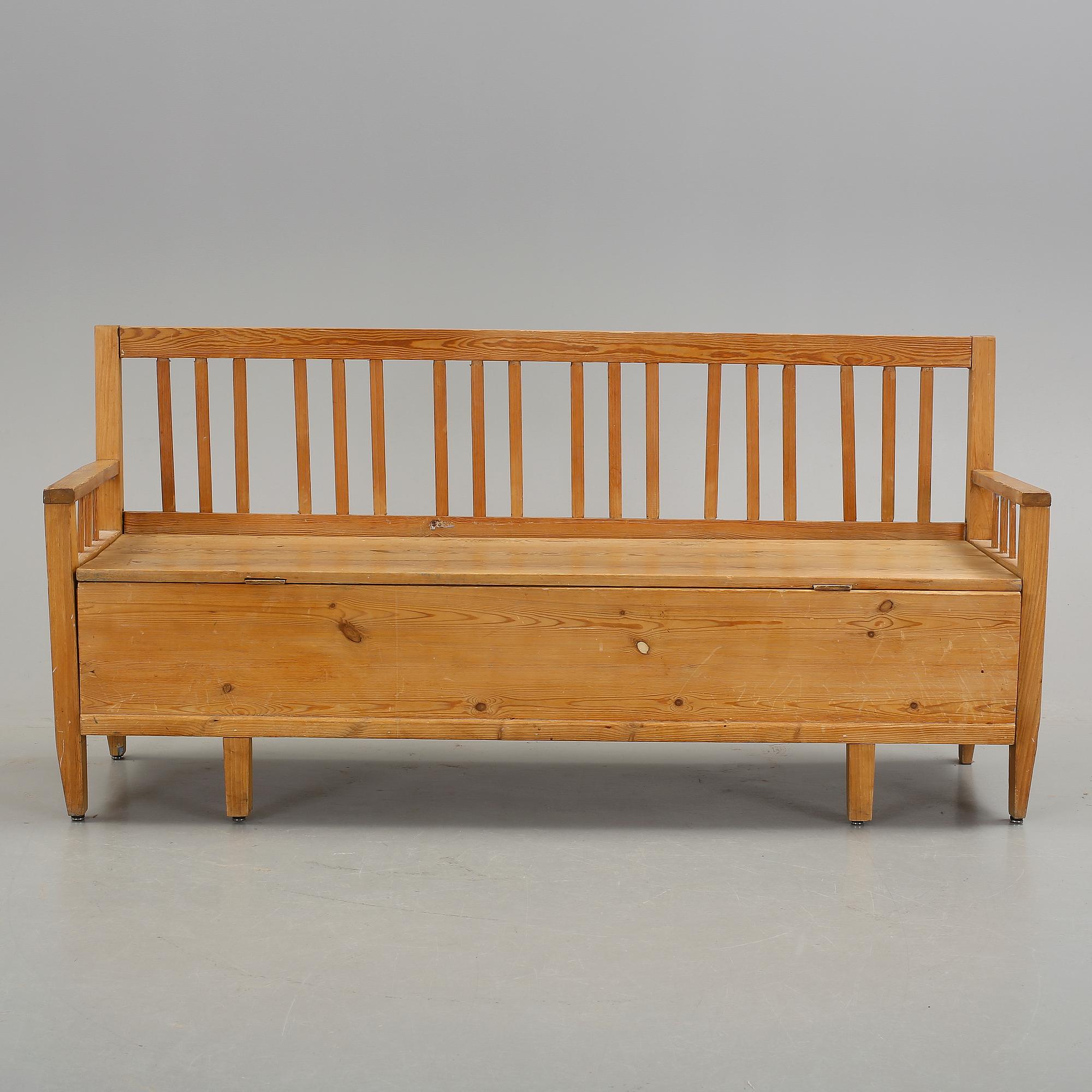 SOFFA, furu, omkring år 1900.
