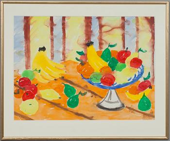 EERO VON BOEHM, akvarell, signerad.