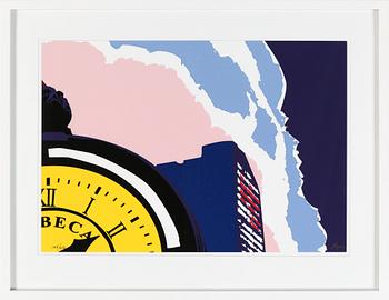 Richard Ryan · RICHARD RYAN, serigrafi, "Manhattan Octaves", signerad och numrerad 145/250.