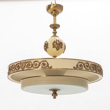 Einar Bäckström, taklampa, 1930-/40-tal.