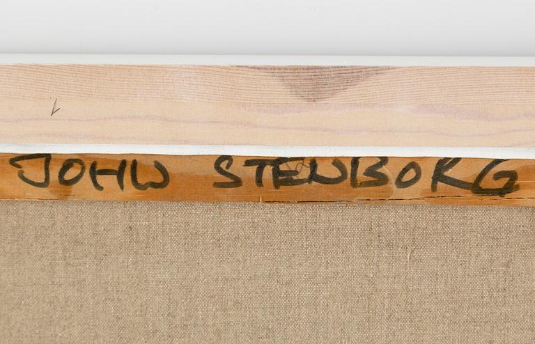 JOHN STENBORG, oil on canvas, signed.