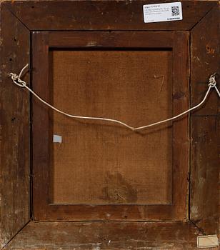 OKÄND KONSTNÄR, olja på duk, 1800-tal.