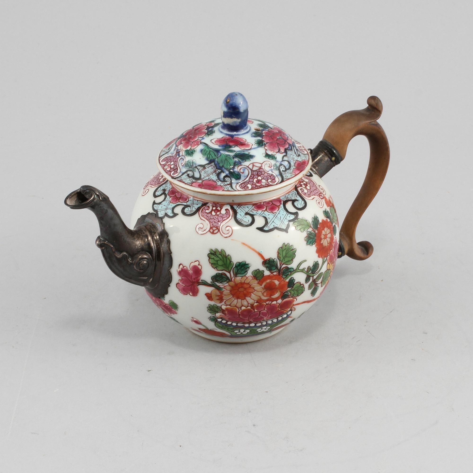 KANNA, porslin, Kina, 1700-tal.
