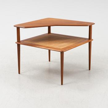 Peter Hvidt & Orla Mølgaard Nielsen, a 'Minerva' teak cofee table, France & Son, Denmark.