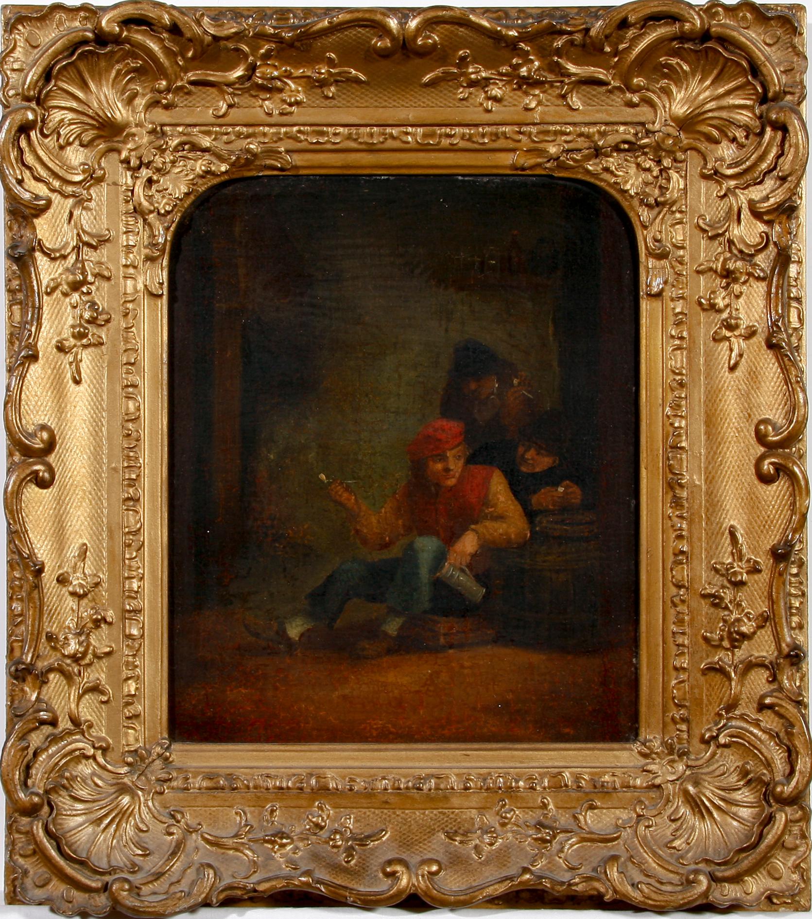 OKÄND KONSTNÄR, olja på duk, 1700-tal.