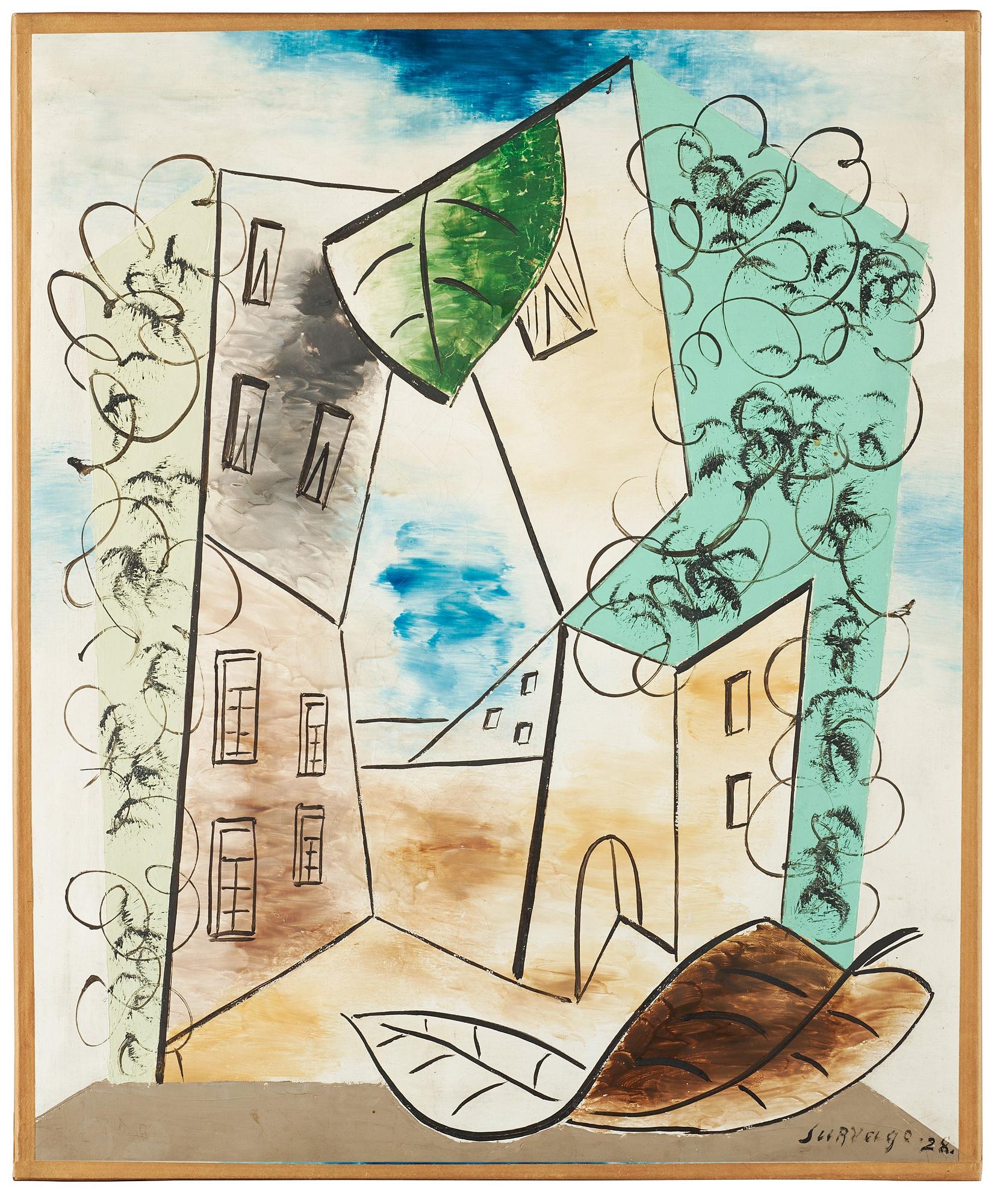 Leopold Survage, "Paysage".