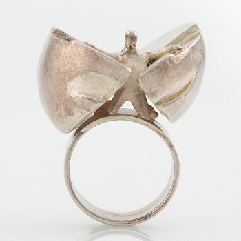 Björn Weckström, ring, "Ikaros", sterling silver.