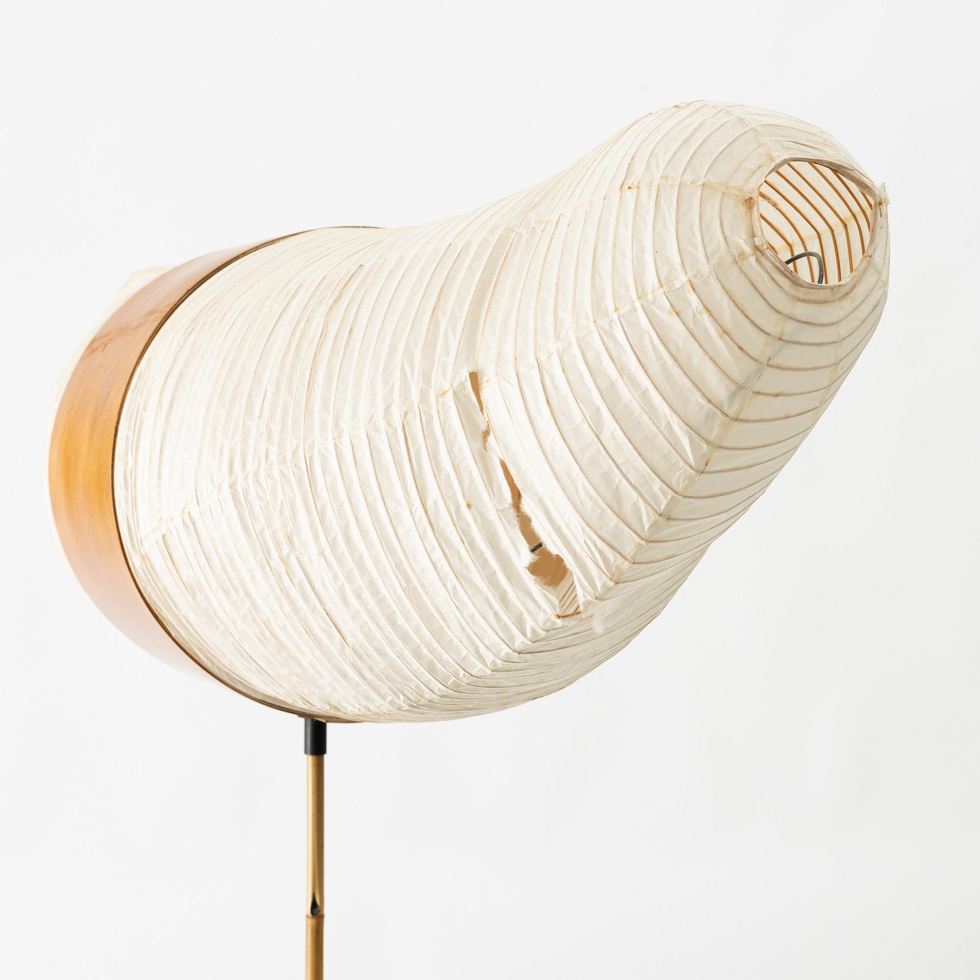 Isamu Noguchi, Golvlampa, "Akari BB3-33S", Vitra, samtida.