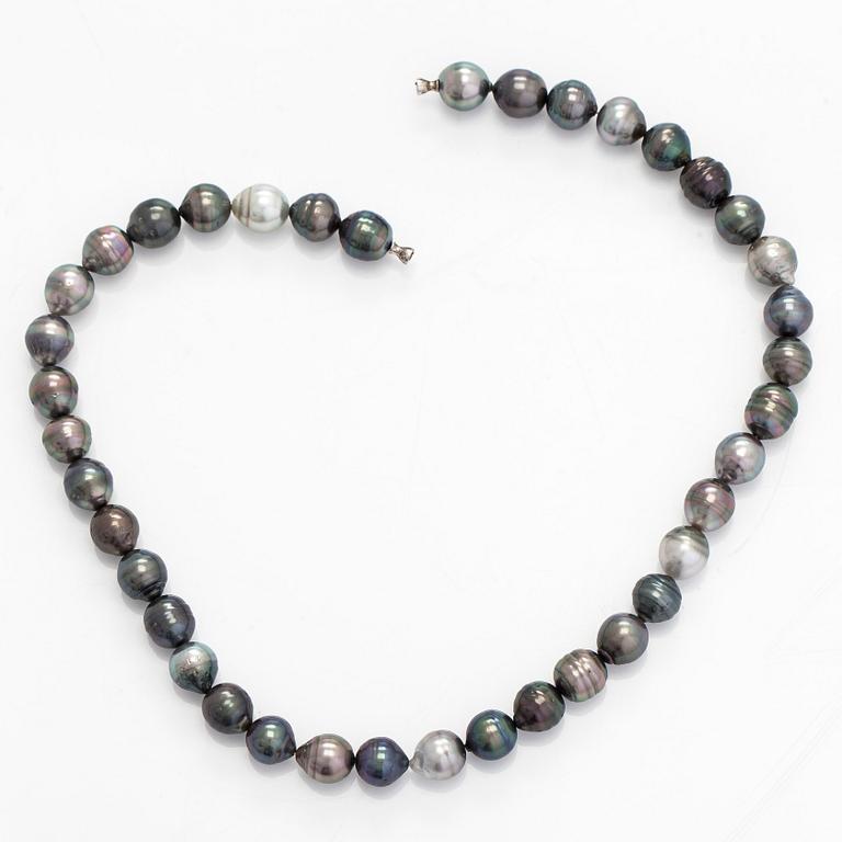 Ole Lynggaard, collier, barockpärlor, utan lås, Danmark.