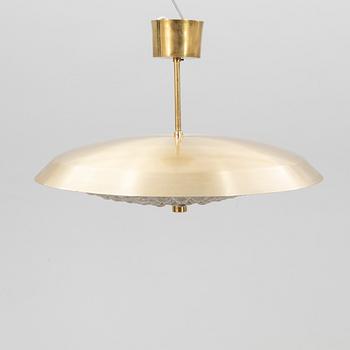 Carl Fagerlund, ceiling lamp Orrefors late 20th century.