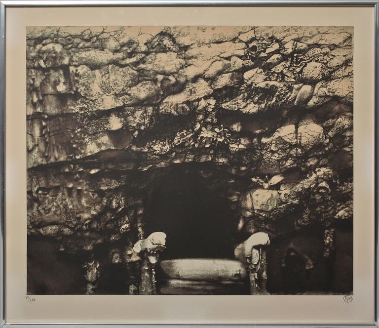 ROJ FRIBERG, litografi, sign, dat 74 o numr 82/200.