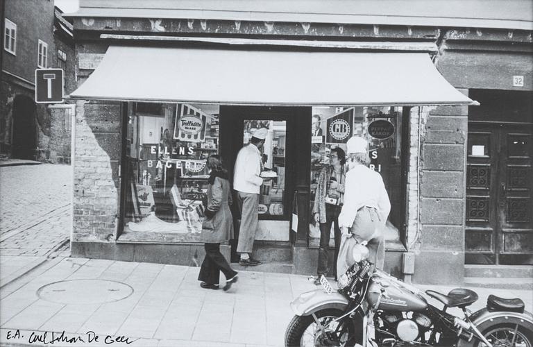 Carl Johan De Geer, Ellen's Bakery, From "Tårtan", 1972.