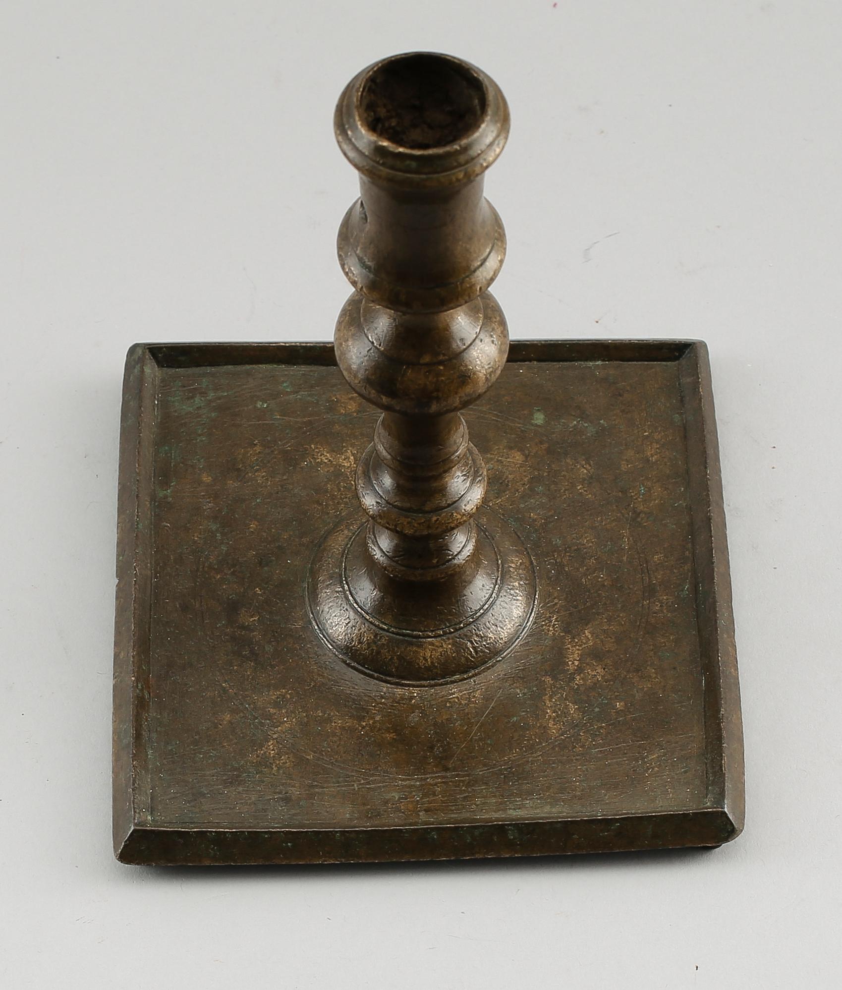 LJUSSTAKE, brons, 1500-tal.