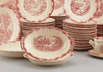 A Rörstrand 'Bengali' dinner service, Sweden. (91 pieces).