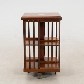 Revolving bookcase, late 20th century.