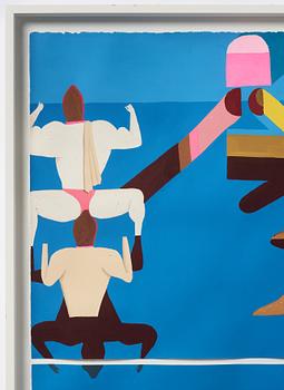 Keegan McHargue, executed in 2006, gouache on paper.
