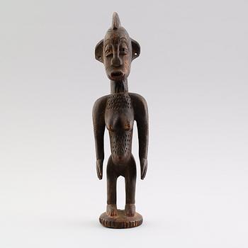 FIGUR, snidat trä, Afrika.