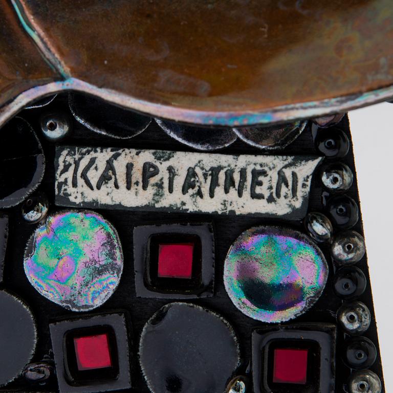 BIRGER KAIPIAINEN, väggrelief, stengods, signerad Kaipiainen.