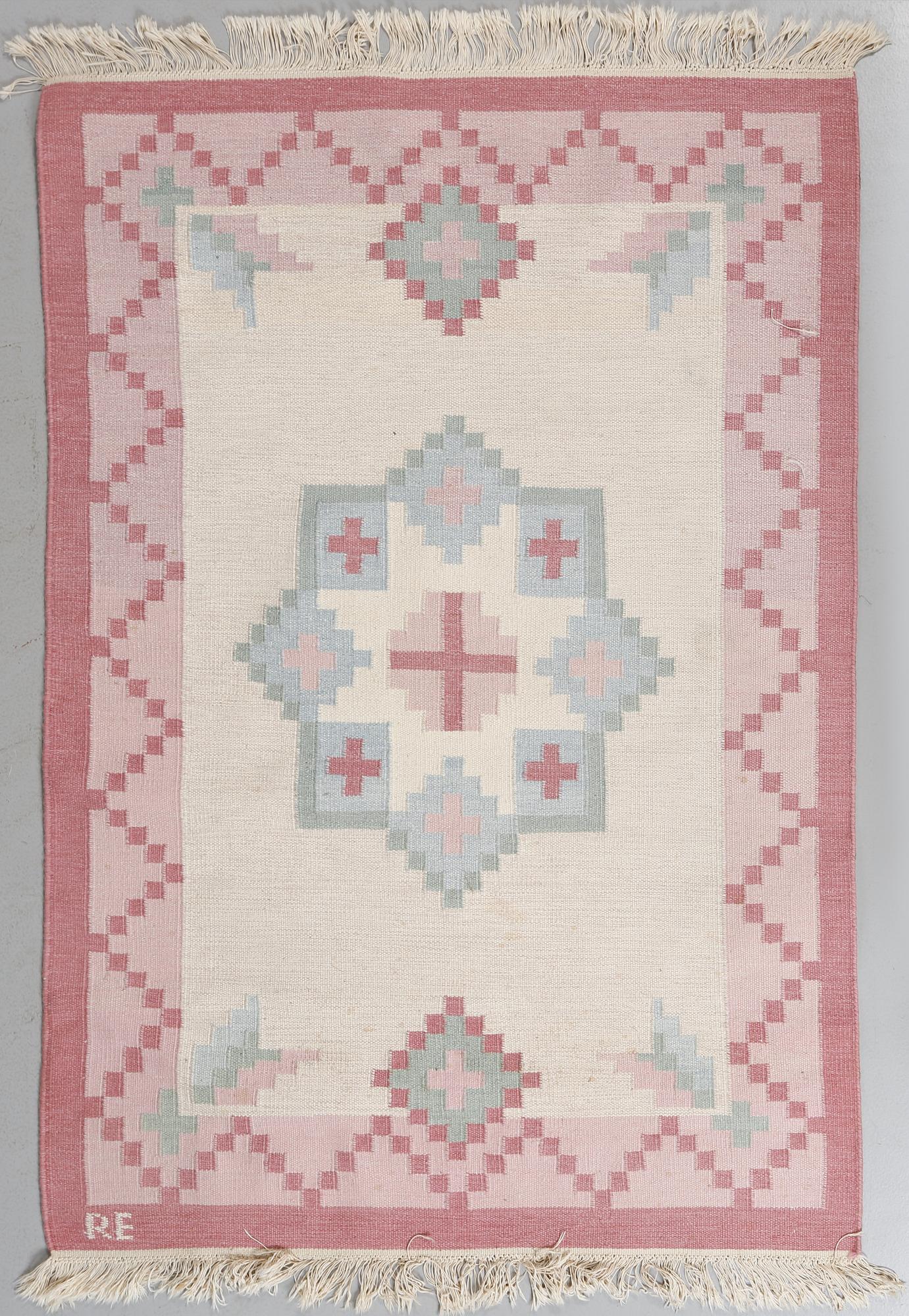 MATTA, rölakan, 1900-talets andra hälft, monogramsignerad RE, 196 x 140 cm.