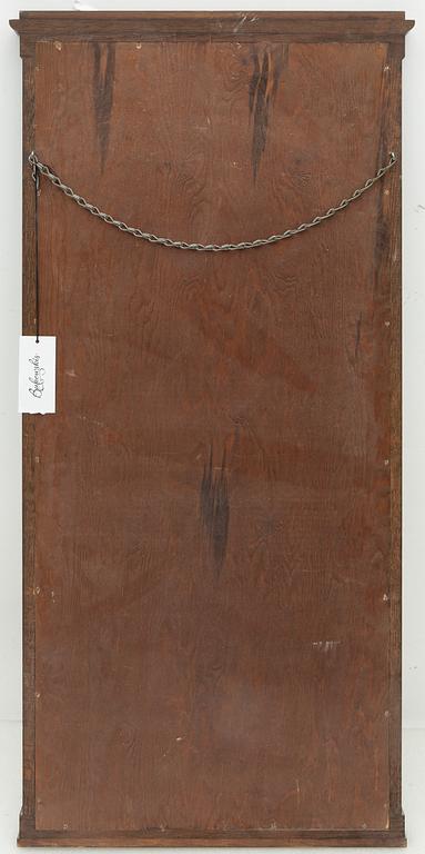 Hall furniture consisting of a chest of drawers and a mirror, first half of the 20th Century.