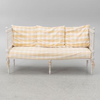 Sofa, Gustavian provincial work, early 19th century.