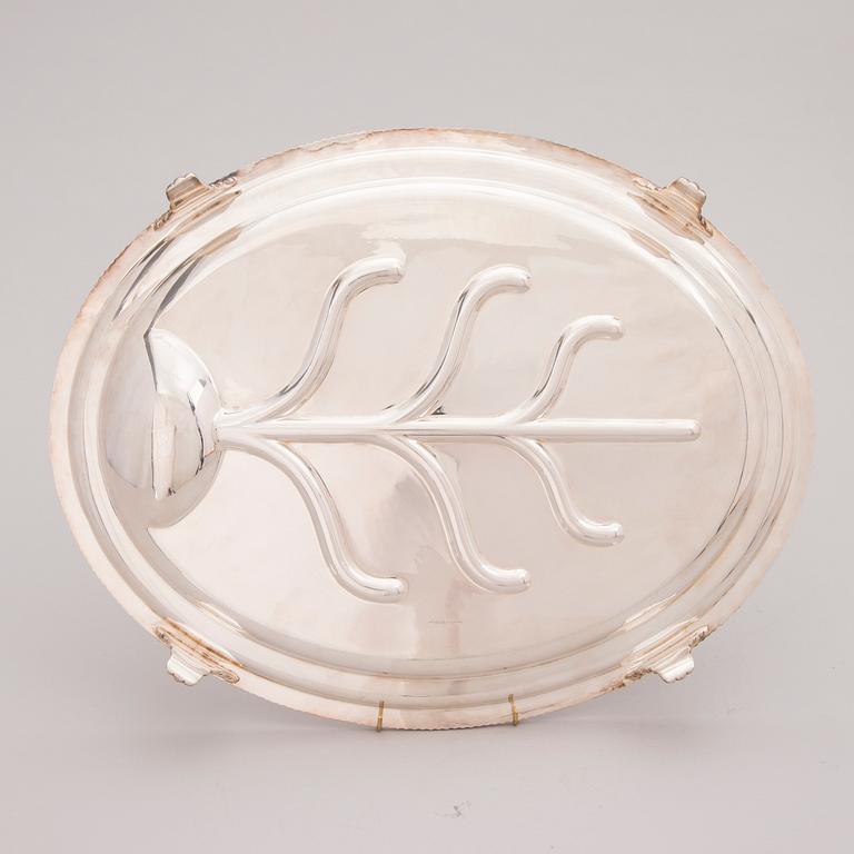 FISKFAT OCH STEKFAT, Christofle Frankrike och Mappin & Webb Ltd, England, 1900-talets senare hälft.
