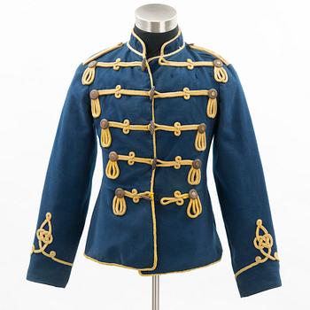 UNIFORMSJACKA, för husarer, manskap, Preussen, cirka 1900.