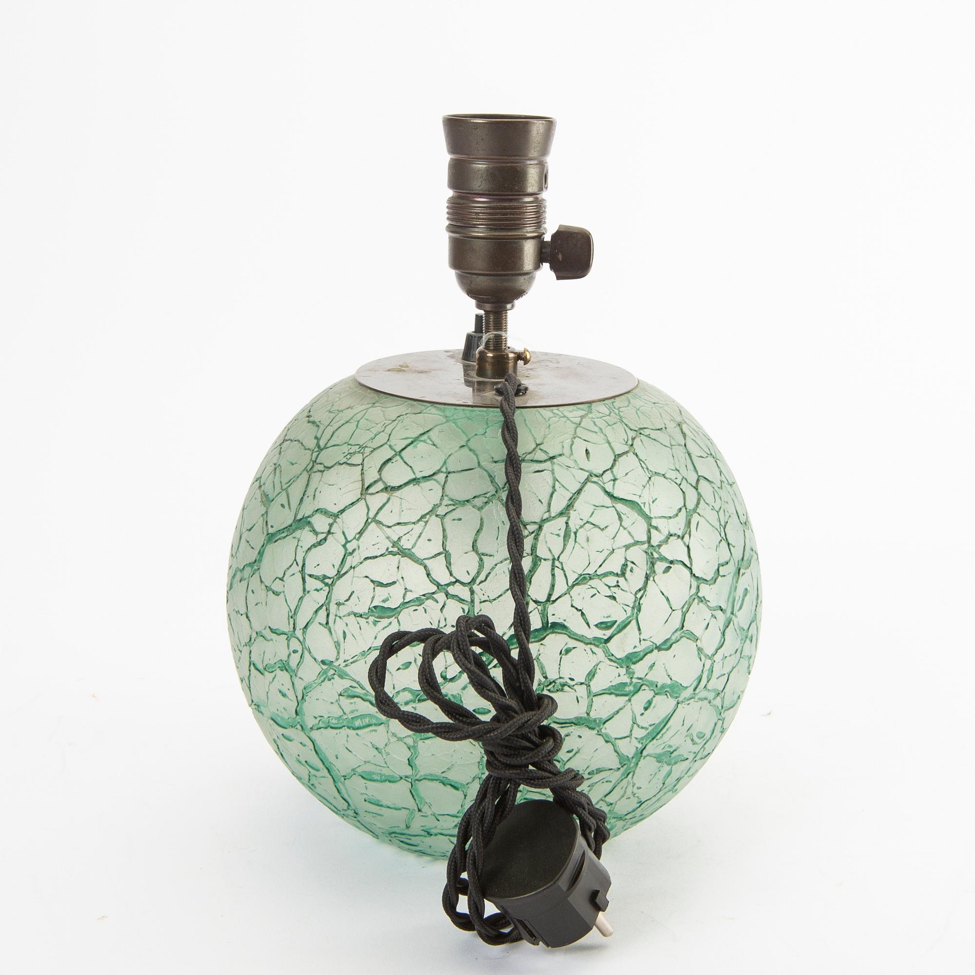 Bordslampa 1930/40-tal.