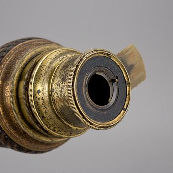 TUBKIKARE, mässing. Omkring 1900.