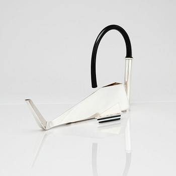 Karlheinz Sauer, kanna, egen studio, Kalmar 2016, sterling silver.