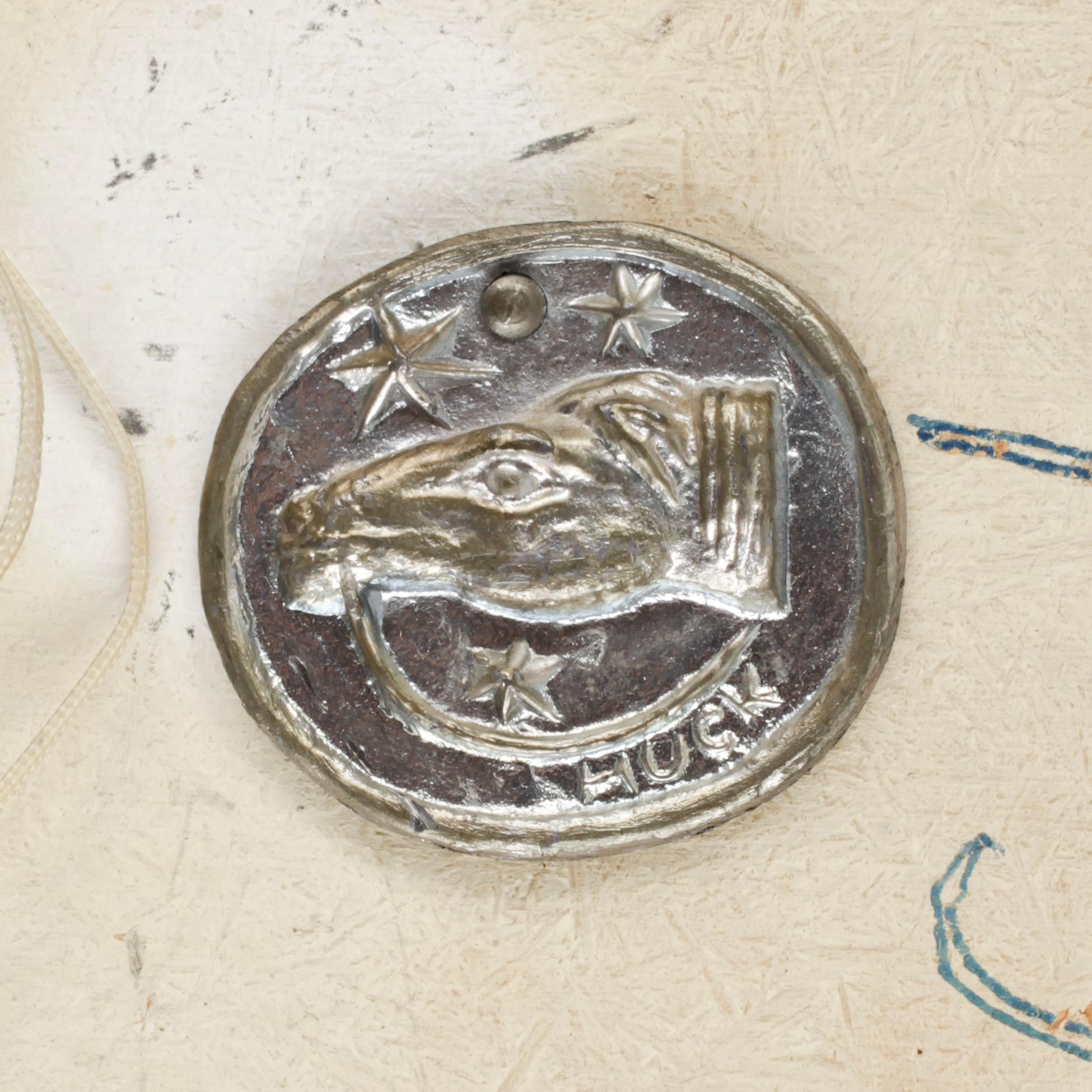 LARS HUCK HULTGREN, olja på trä.