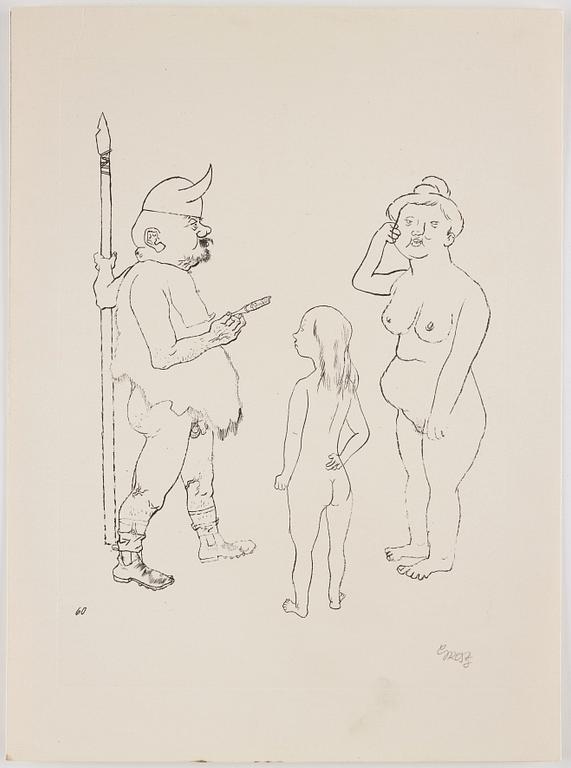George Grosz, "Ecce Homo".