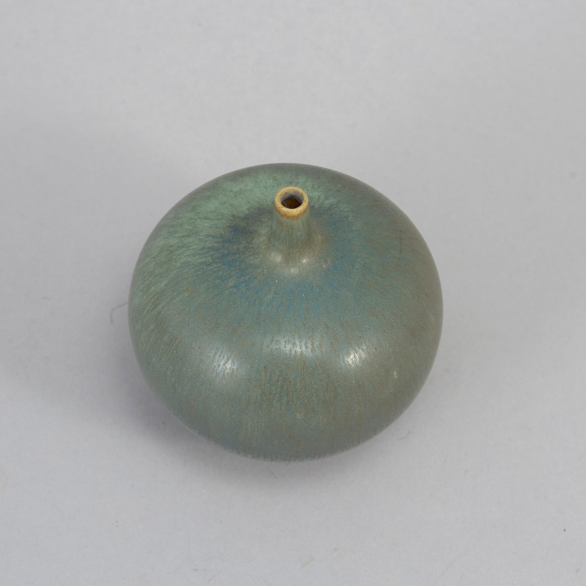 BERNDT FRIBERG, a stoneware vase from Gustavsberg studio, signed Friberg.